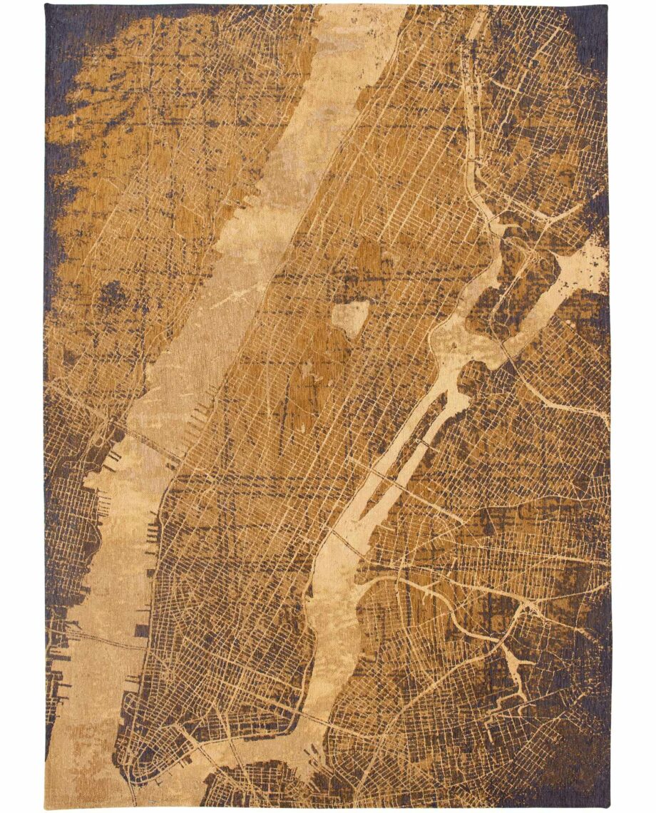 Louis De Poortere carpet Cities New York 9315 Gatsby Gold