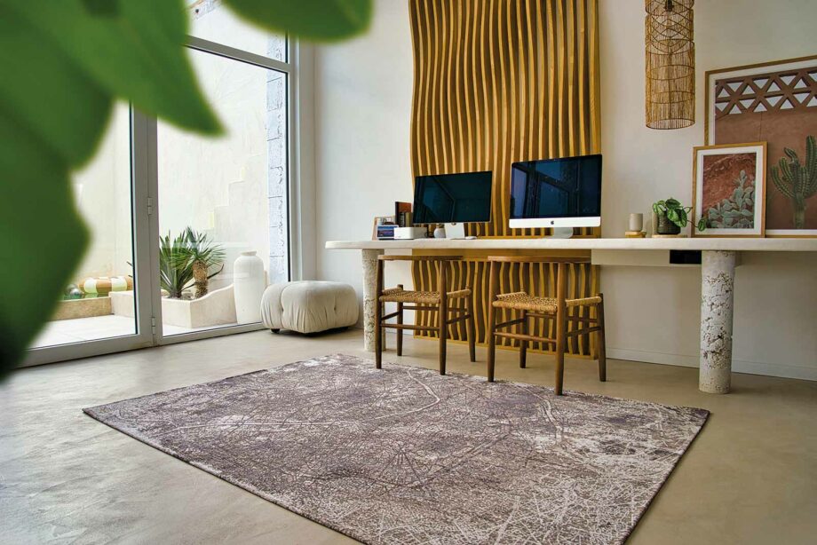 Louis De Poortere carpet Cities Paris 9322 Space Trip interior 1