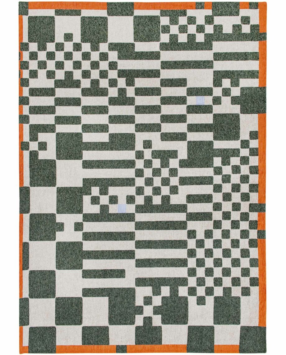 Louis De Poortere carpet Craft Chess 9339 Deep Green