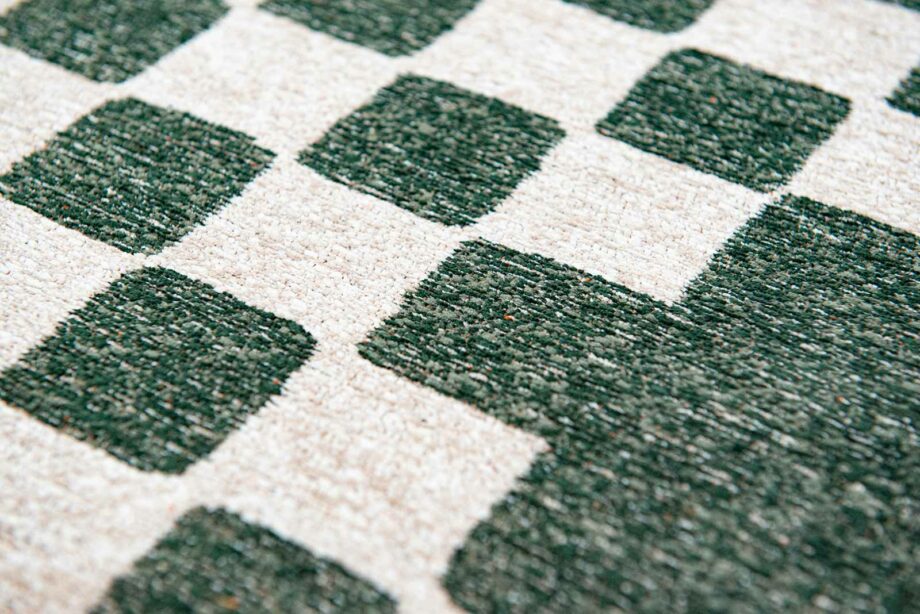 Louis De Poortere carpet Craft Chess 9339 Deep Green zoom 1