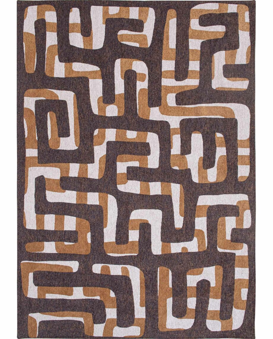 Louis De Poortere carpet Craft Kuba 9335 Bison