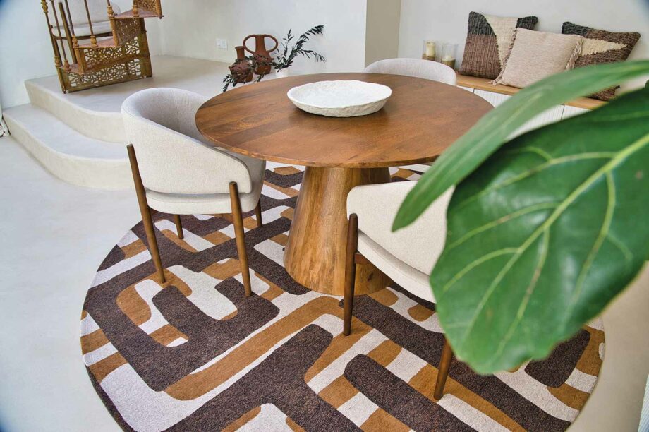 Louis De Poortere carpet Craft Kuba 9335 Bison interior 2