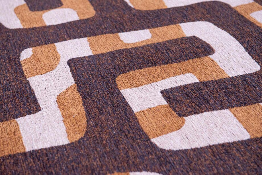 Louis De Poortere carpet Craft Kuba 9335 Bison zoom 1