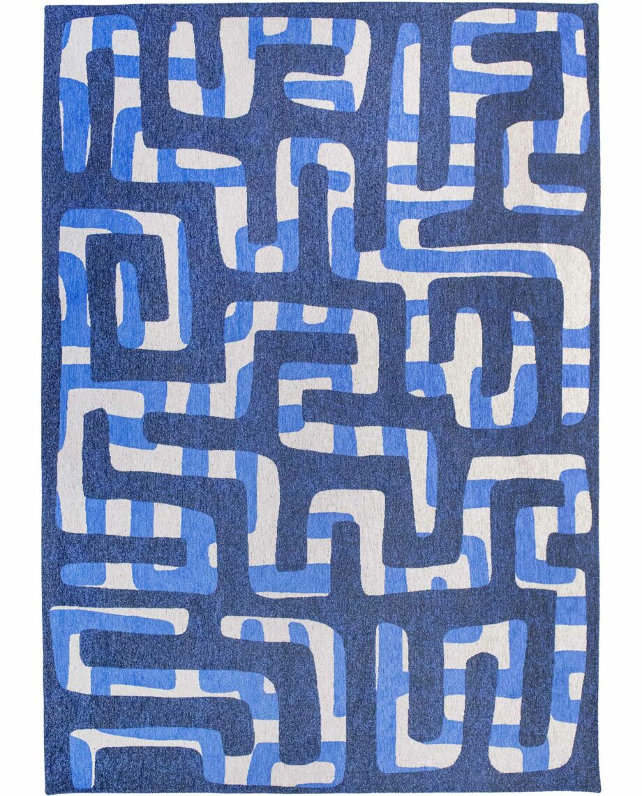 Louis De Poortere carpet Craft Kuba 9336 Ultramarine