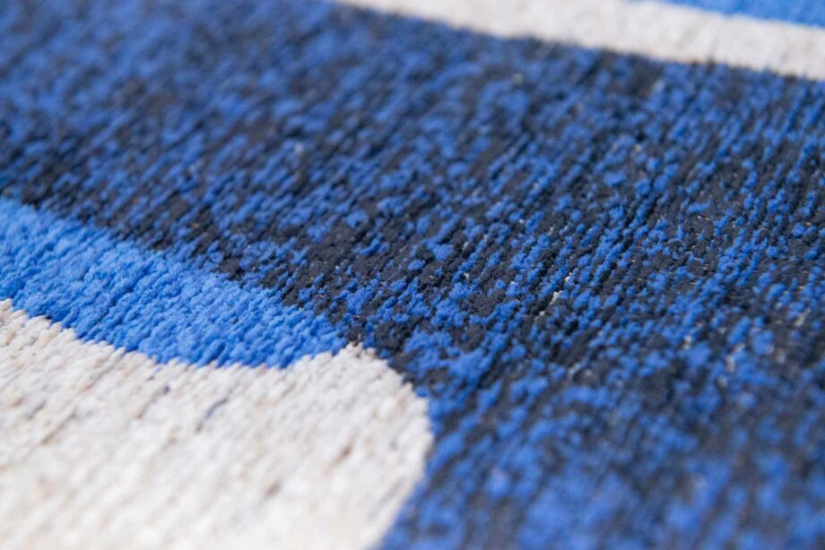 Louis De Poortere carpet Craft Kuba 9336 Ultramarine zoom 1