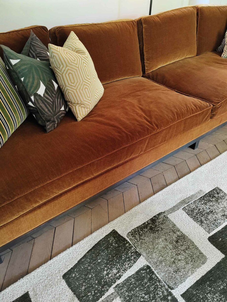 Louis De Poortere carpet Craft Lucia 9356 Sycamore interior 2