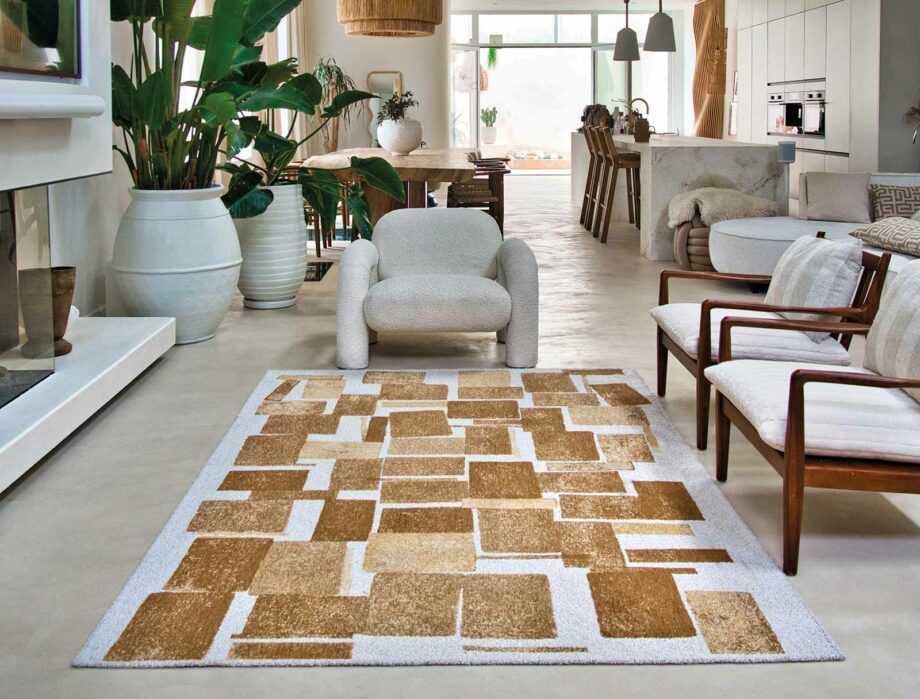 Louis De Poortere carpet Craft Lucia 9357 Nuggets interior 1