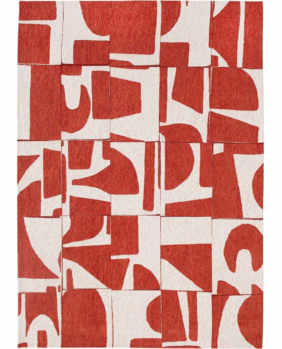 Louis De Poortere carpet Craft Papercut 9364 Rust