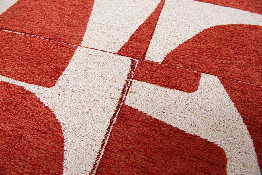 Louis De Poortere carpet Craft Papercut 9364 Rust zoom 3