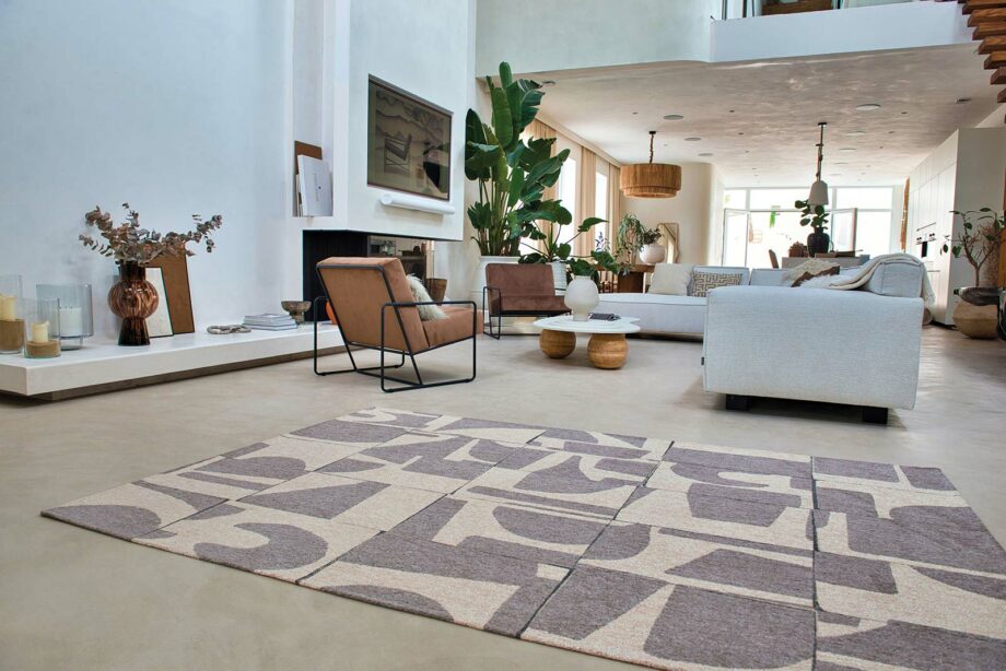 Louis De Poortere carpet Craft Papercut 9366 String interior 1