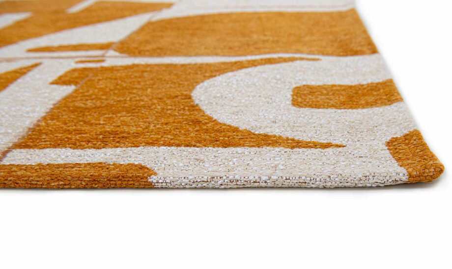 Louis De Poortere carpet Craft Papercut 9367 Curry side