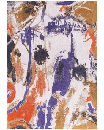 Louis De Poortere carpet Gallery Fresque 9342 Purple Game