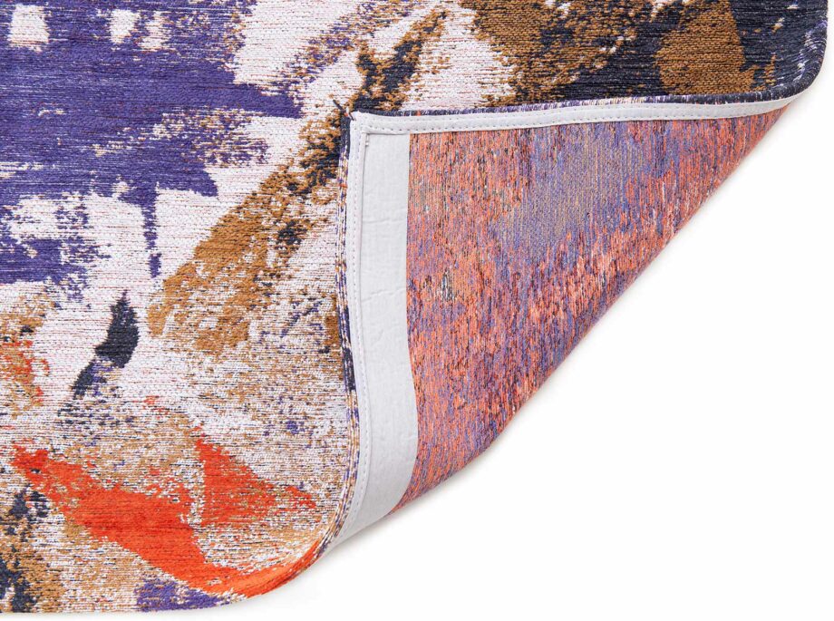 Louis De Poortere carpet Gallery Fresque 9342 Purple Game back