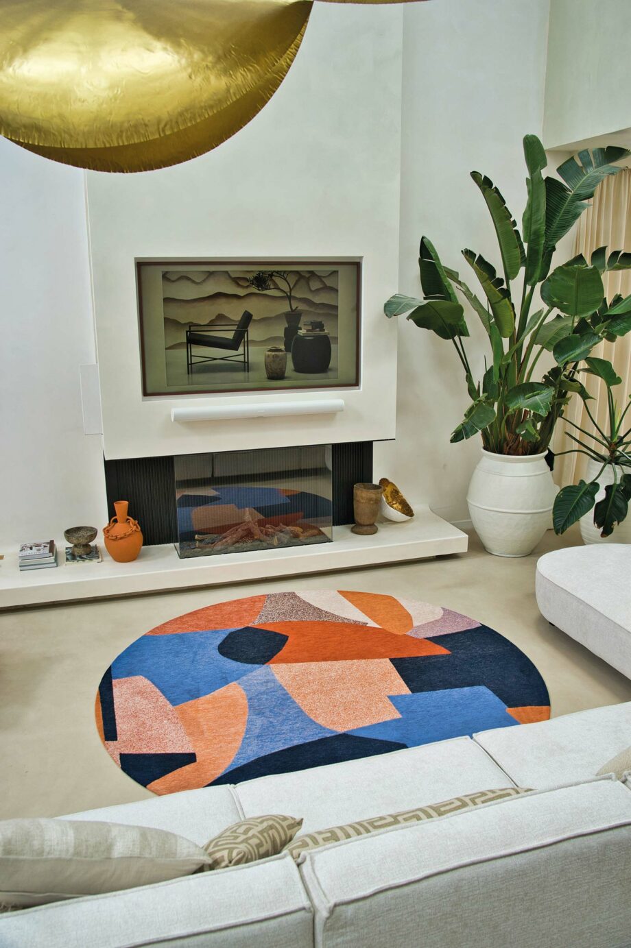 Louis De Poortere carpet Gallery Shapes 9368 Carpe Diem interior 1