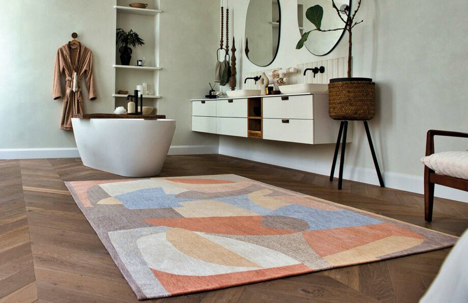 Louis De Poortere carpet Gallery Shapes 9370 Secret interior 1