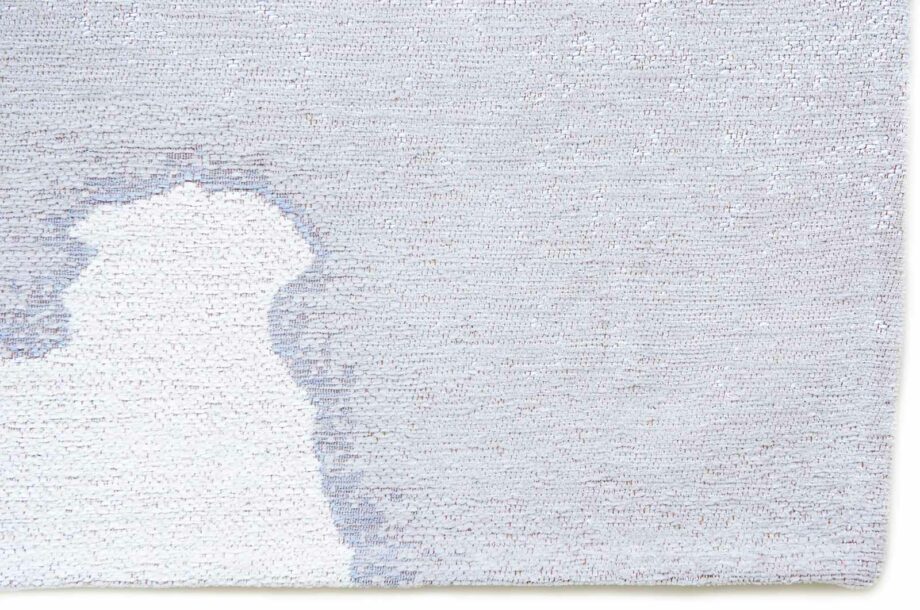 Louis De Poortere carpet Meditation Lagoon 9328 Iode corner