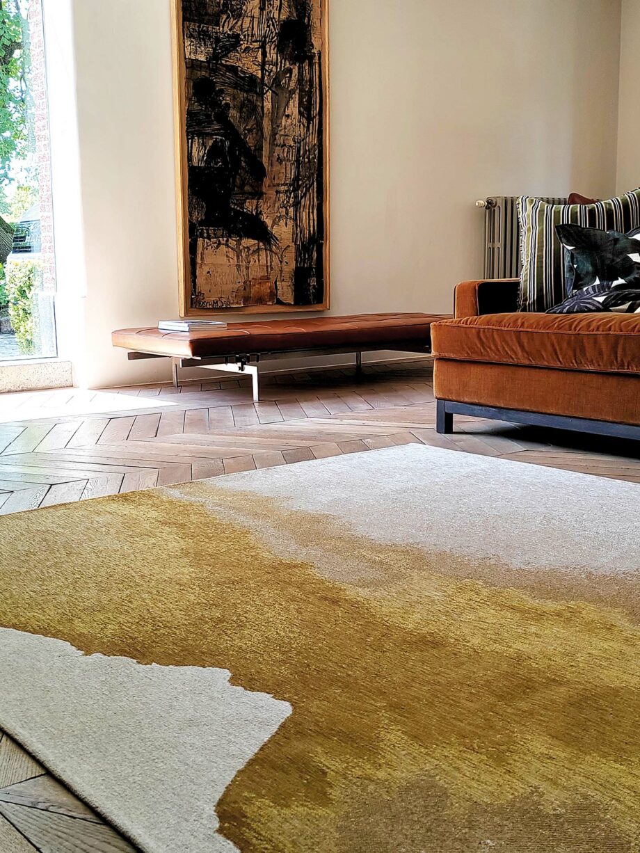 Louis De Poortere carpet Meditation Lagoon 9333 Sunset interior 1