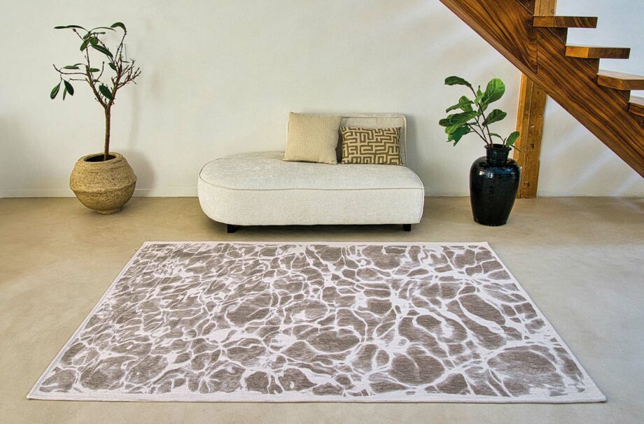 Louis De Poortere carpet Meditation Swim 9353 Grit interior 2