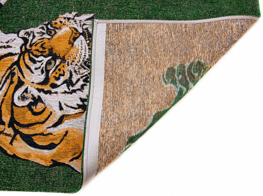 Louis De Poortere carpet Pop 9388 Green On Fire back