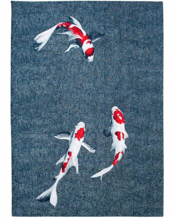 Louis De Poortere carpet Pop 9390 Japanese Pond
