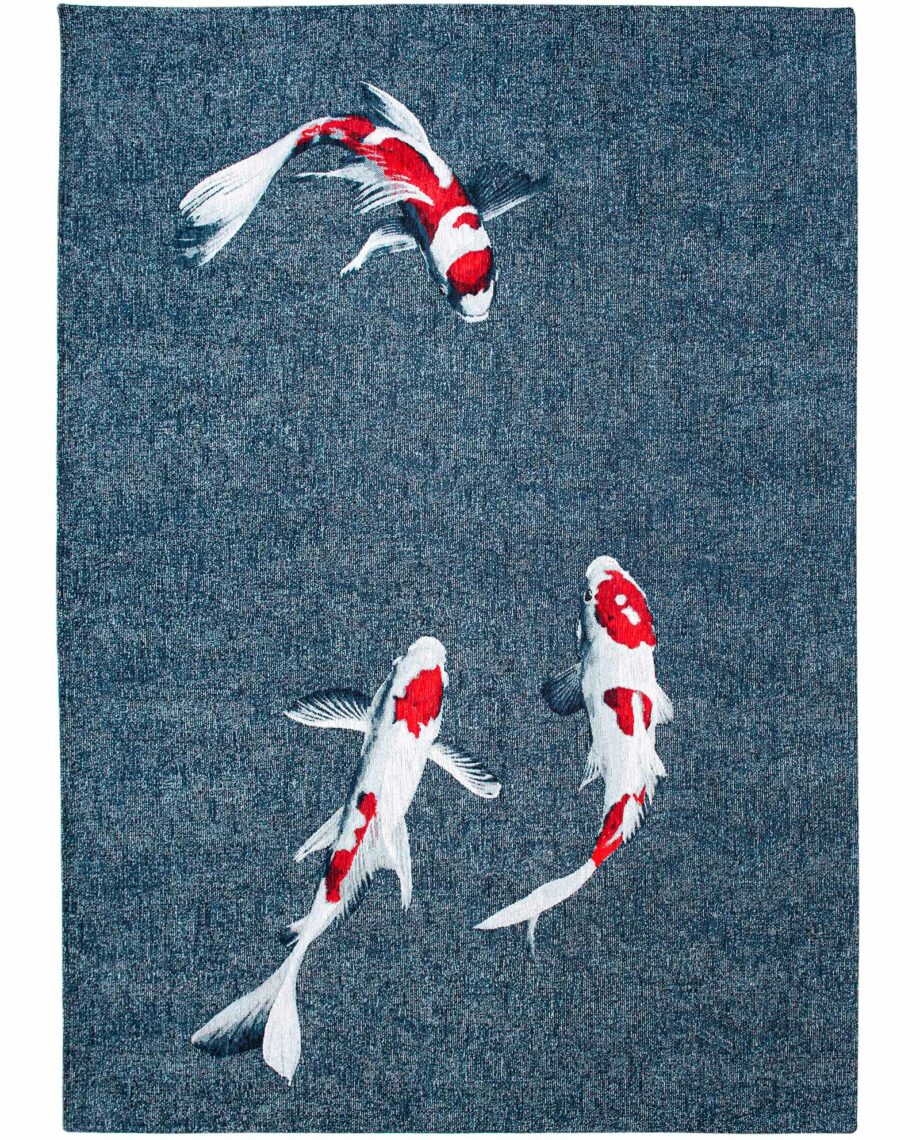 Louis De Poortere carpet Pop 9390 Japanese Pond