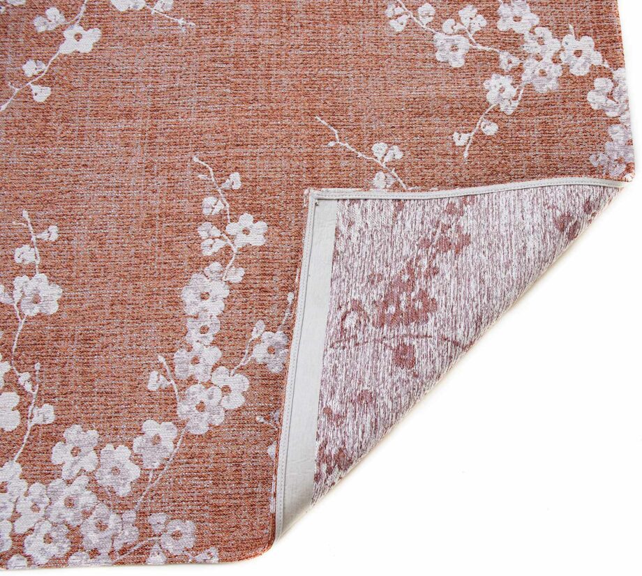 Louis De Poortere carpet Sakura 9371 Copper Pink back