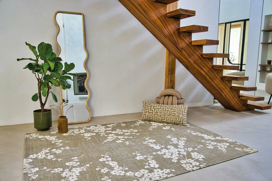 Louis De Poortere carpet Sakura 9372 Wet Garden interior 1