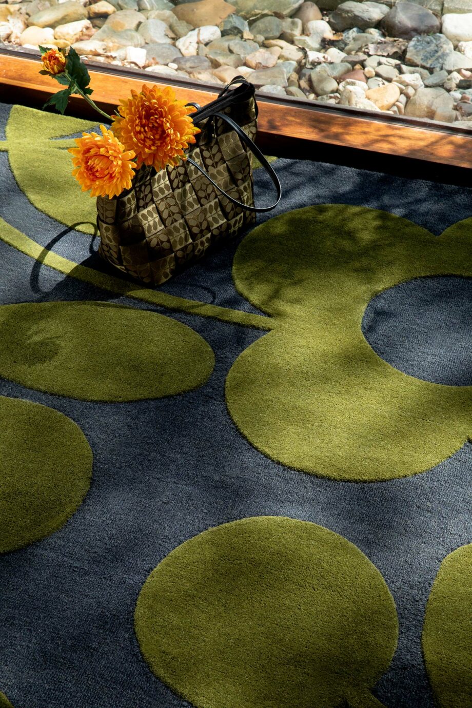 Orla Kiely Sprig Stem Marine 063908 interior 2