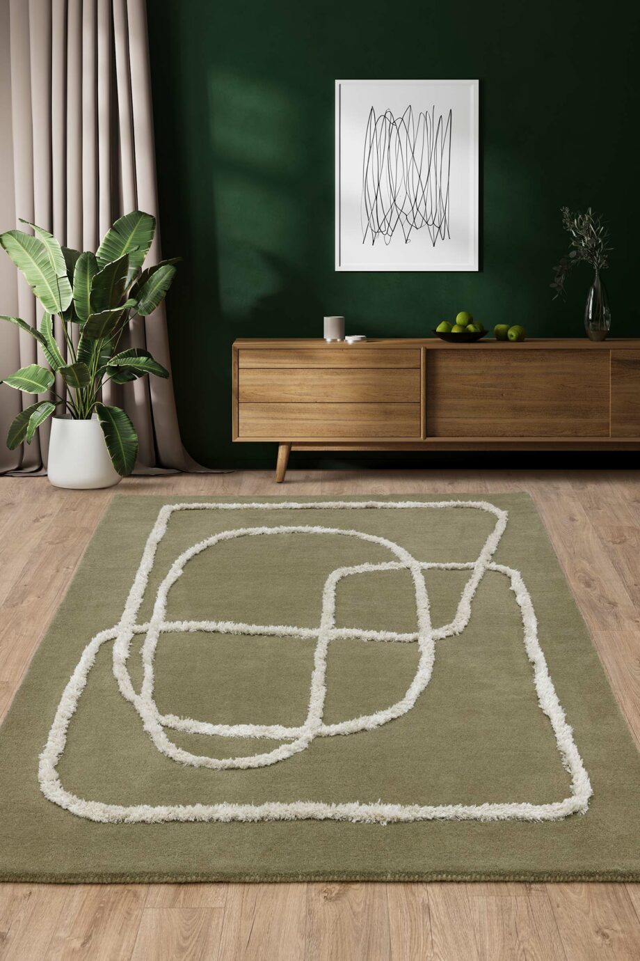 Asiatic carpet 93 Infinity Sage interior