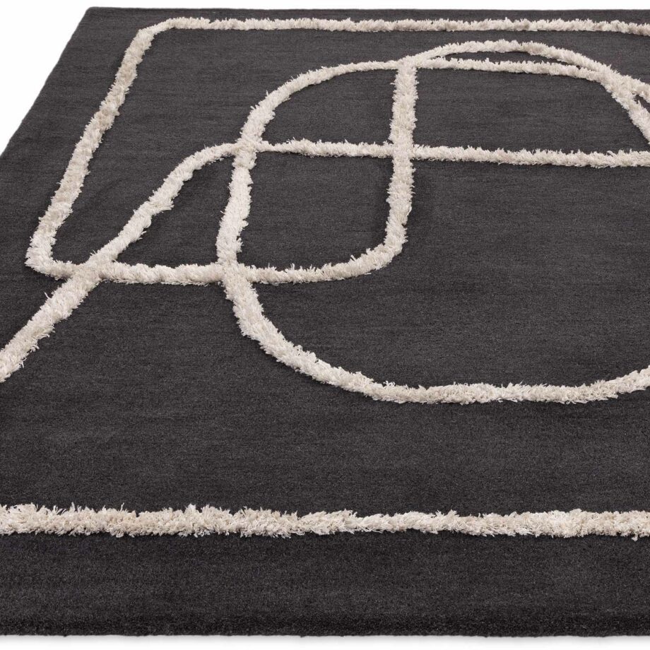 Asiatic carpet 94 Infinity Charcoal 1