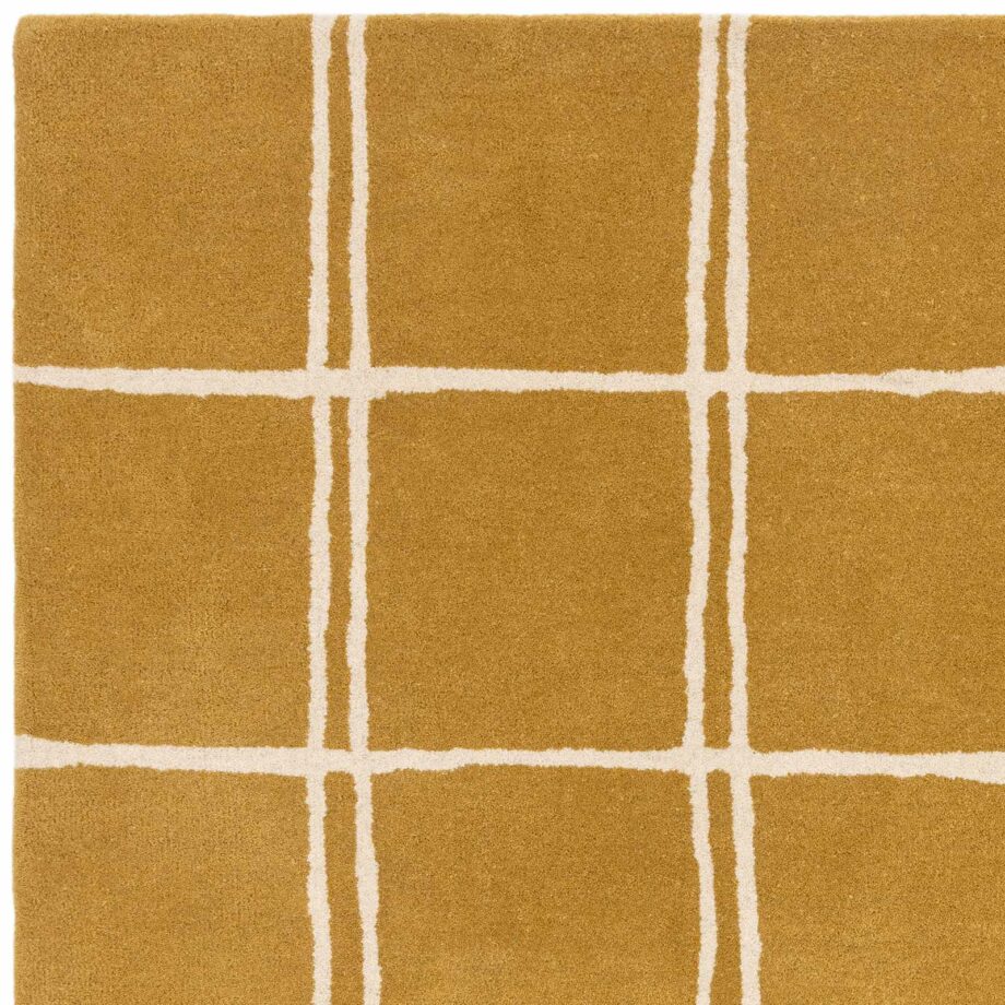 Asiatic carpet Albany Grid Gold 2