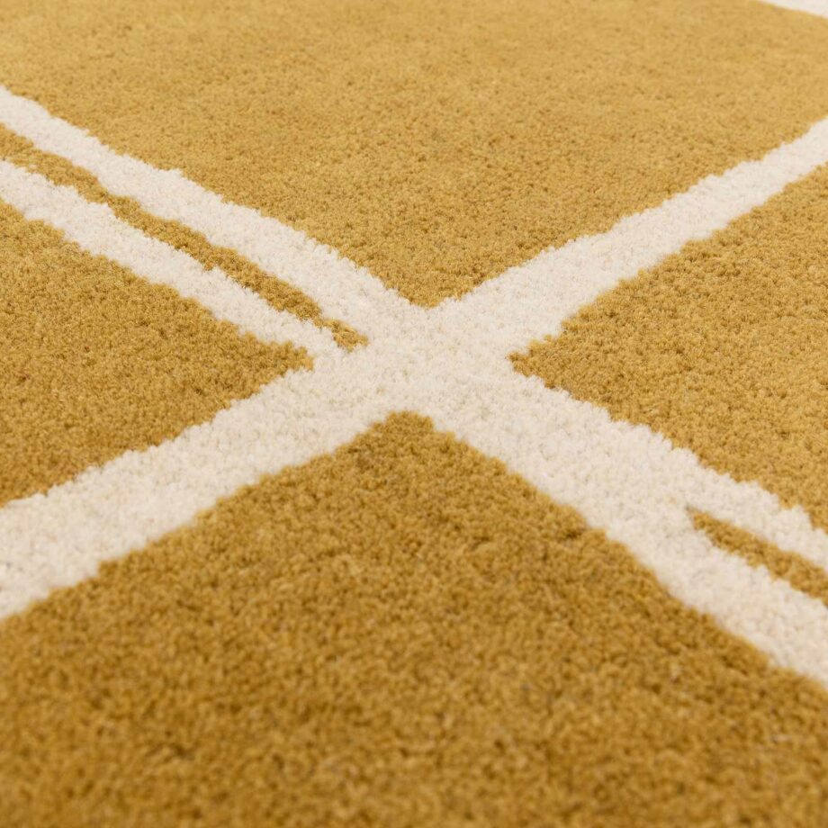 Asiatic carpet Albany Grid Gold 4