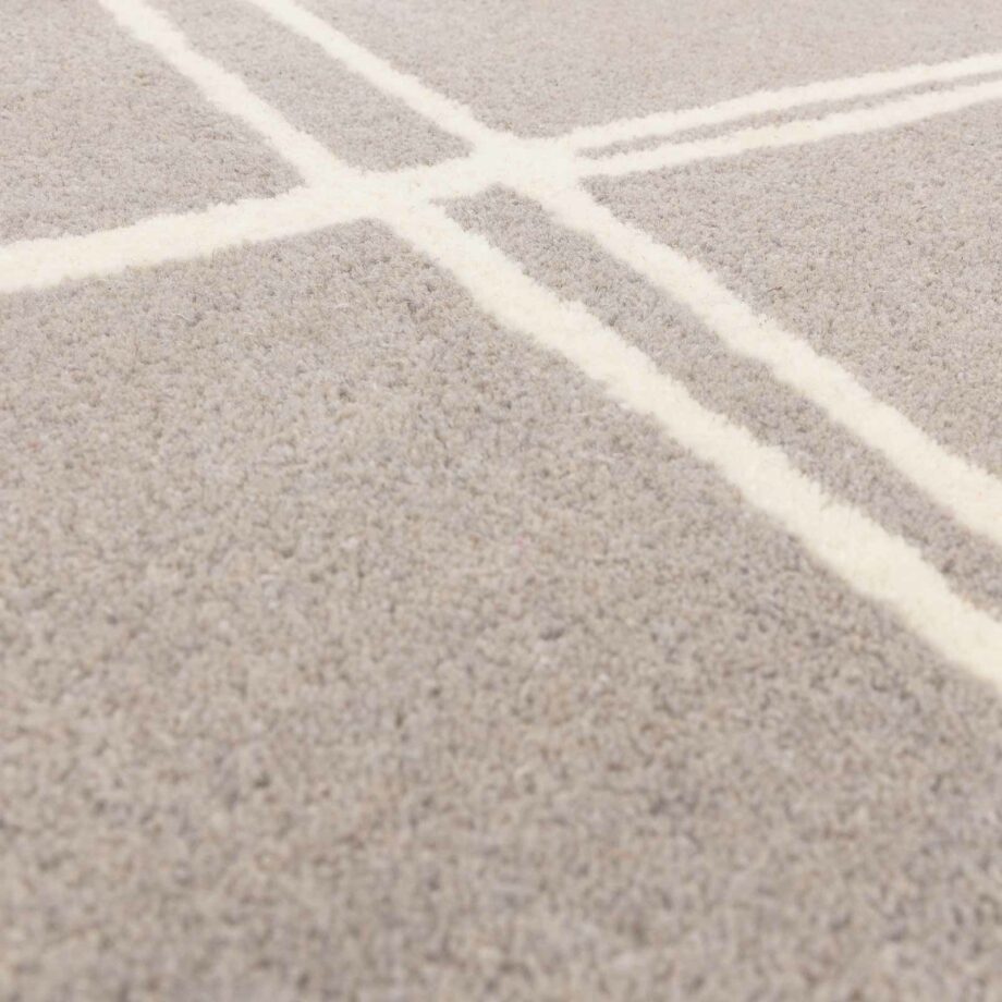 Asiatic carpet Albany Grid Grey 4