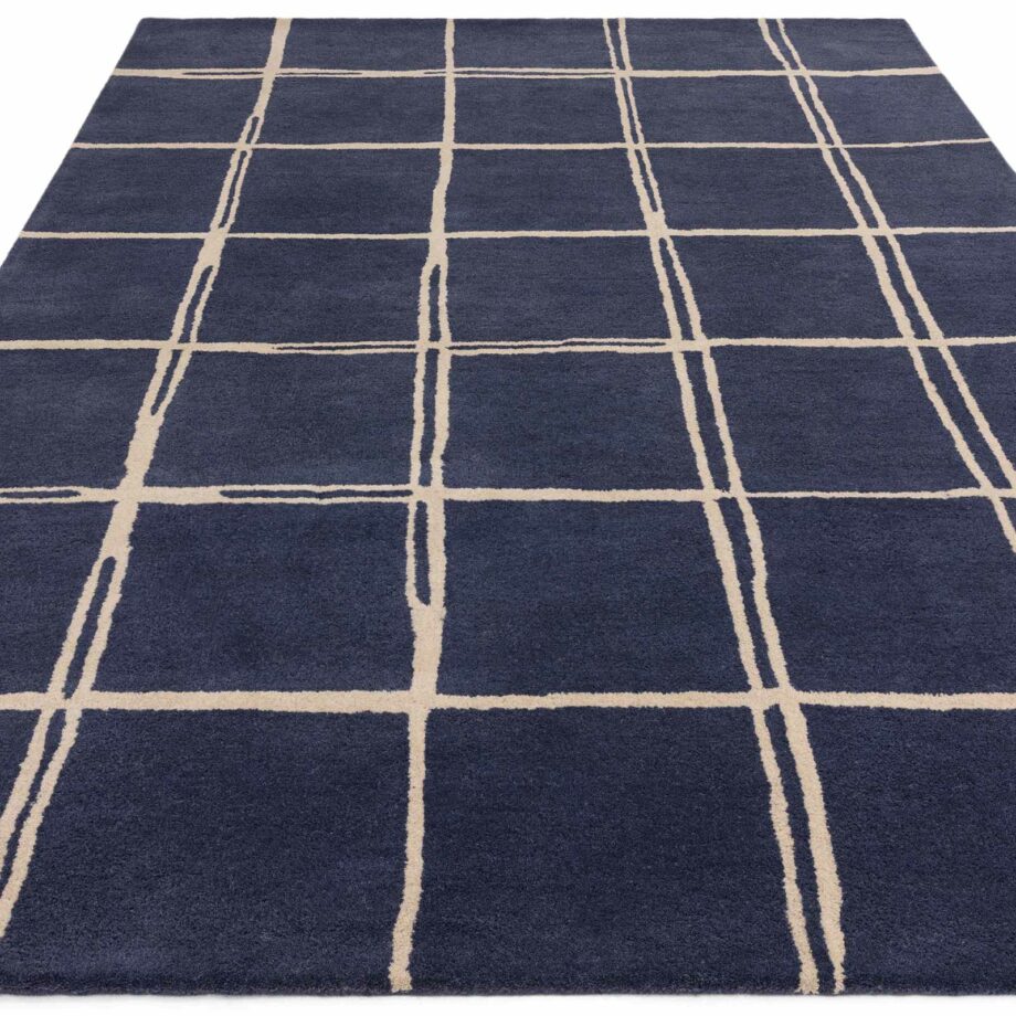 Asiatic carpet Albany Grid Marine 1