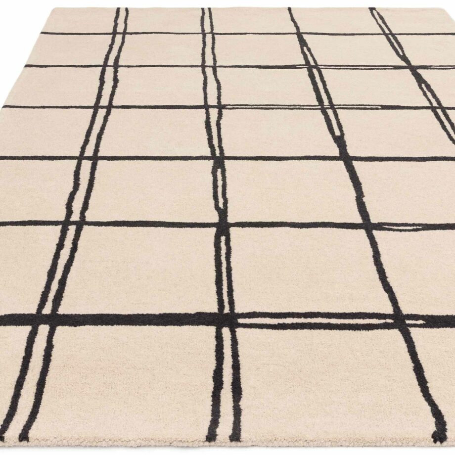 Asiatic carpet Albany Grid Monochrome 1