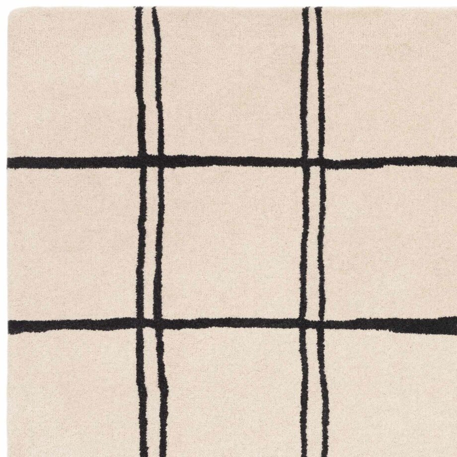 Asiatic carpet Albany Grid Monochrome 2