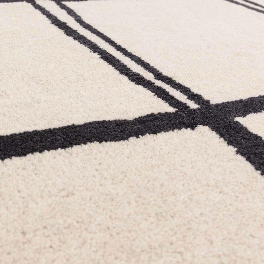 Asiatic carpet Albany Grid Monochrome 4