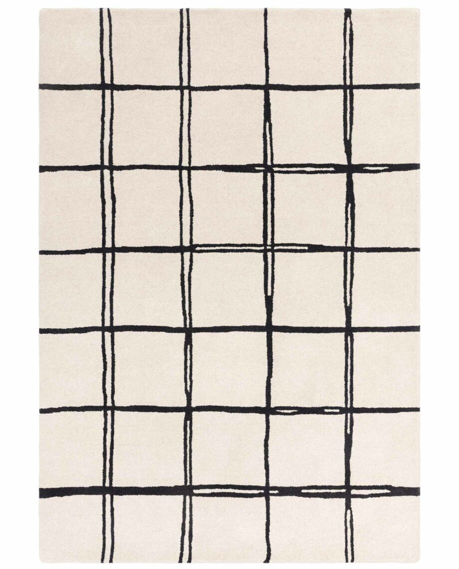 Asiatic carpet Albany Grid Monochrome