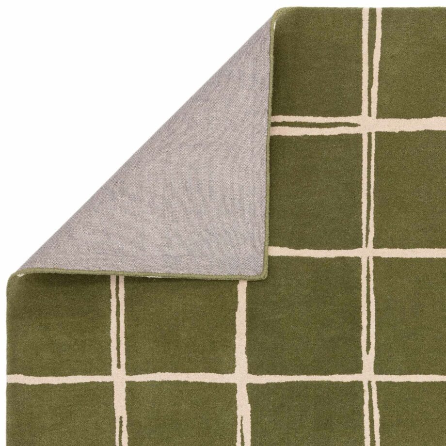 Asiatic carpet Albany Grid Olive 3