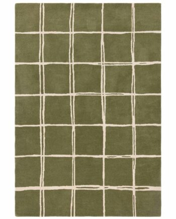 Asiatic carpet Albany Grid Olive