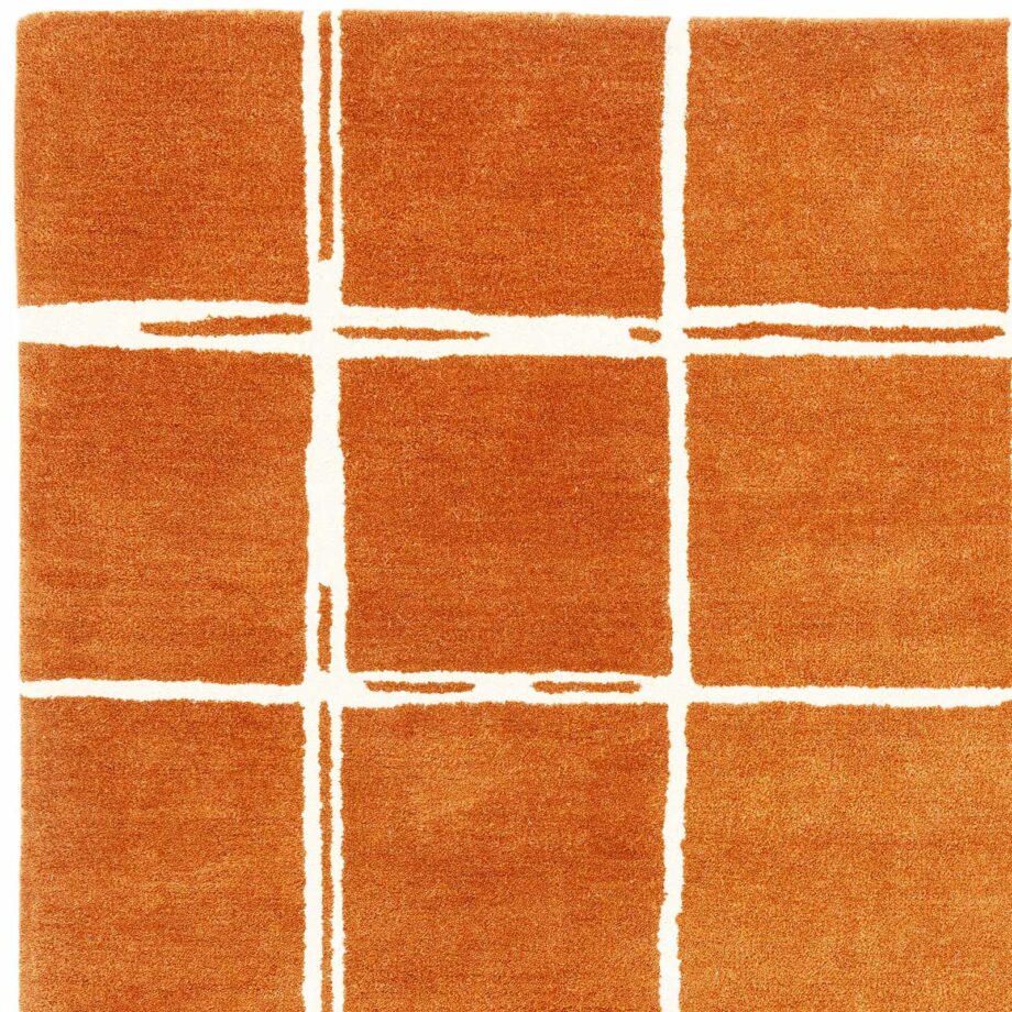 Asiatic carpet Albany Grid Rust 2