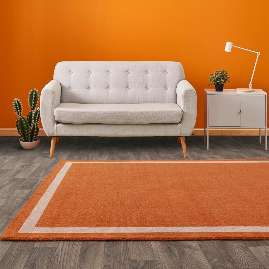 Asiatic carpet Albi Orange interior new square