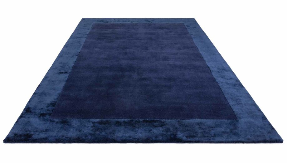 Asiatic carpet Ascot Navy 1 3D