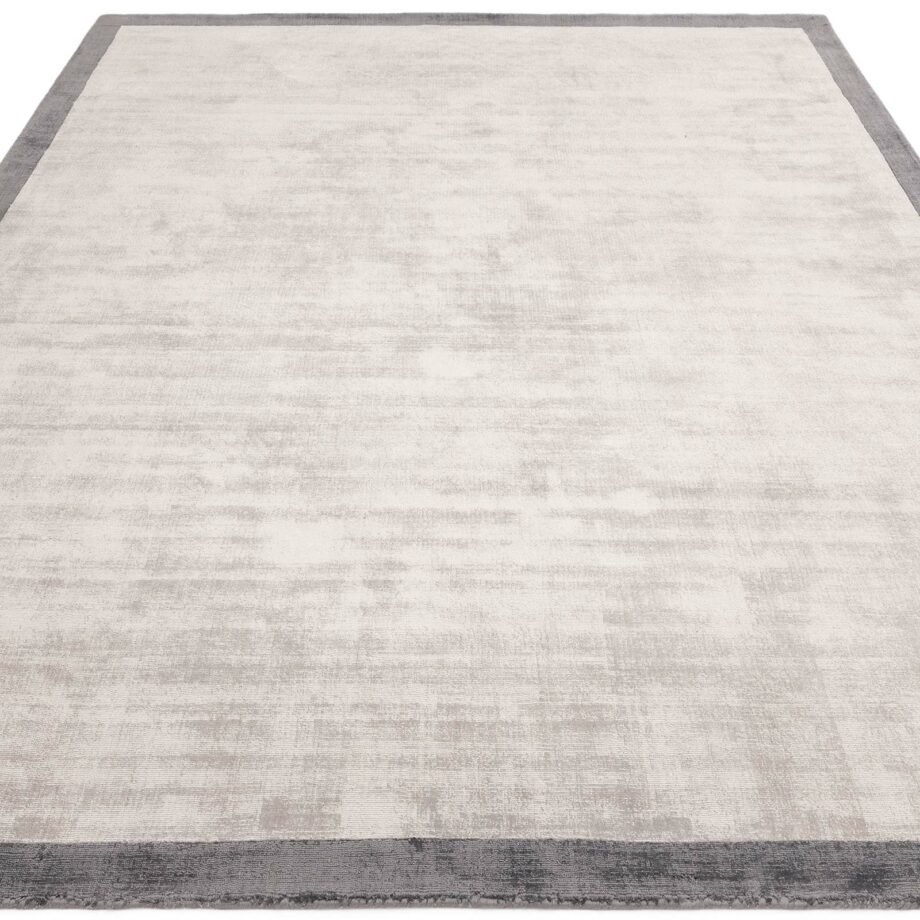Asiatic carpet Blade Border 08 Silver Grey 1