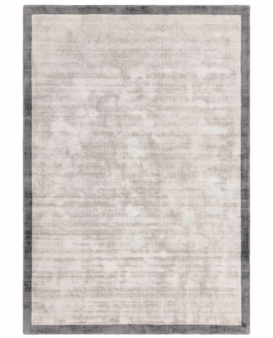 Asiatic carpet Blade Border 08 Silver Grey