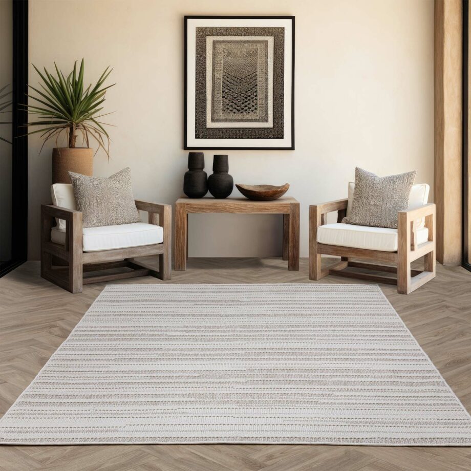 Asiatic carpet Camber Stripe Sand interior new square