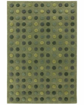 Asiatic carpet Dotty Green