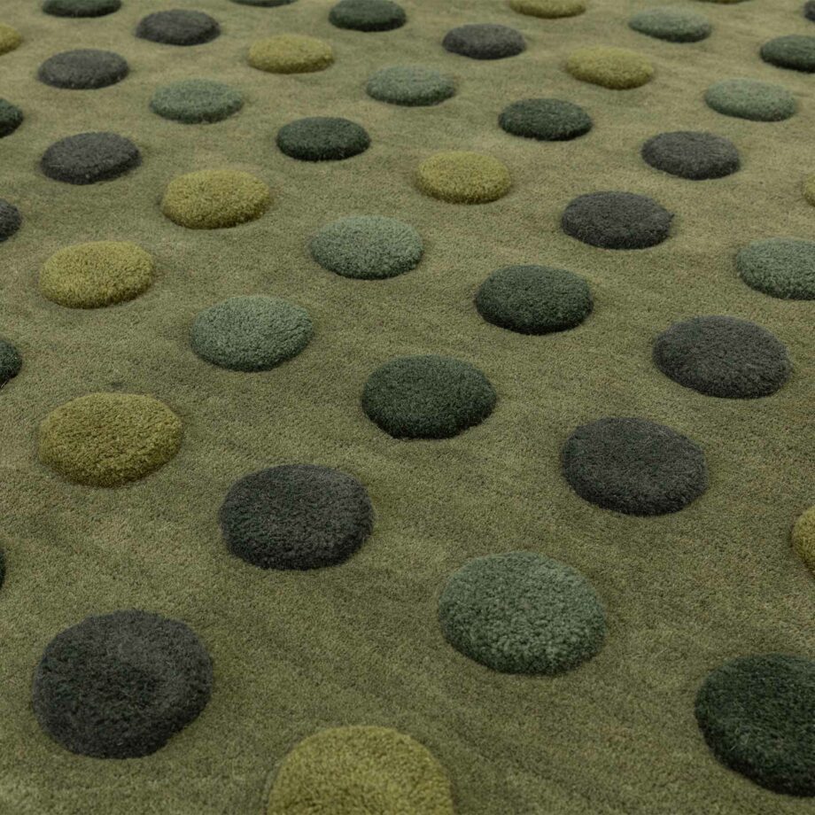 Asiatic carpet Dotty Green 4