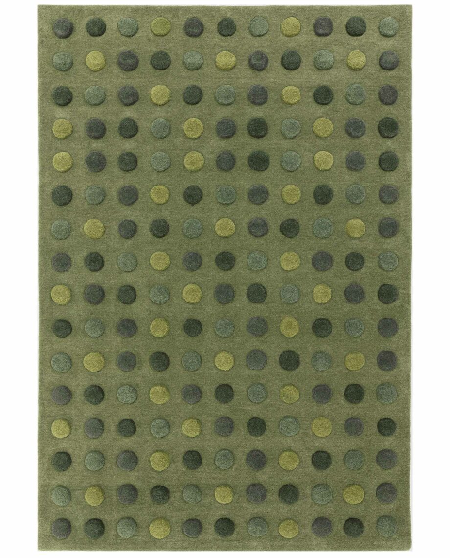 Asiatic carpet Dotty Green