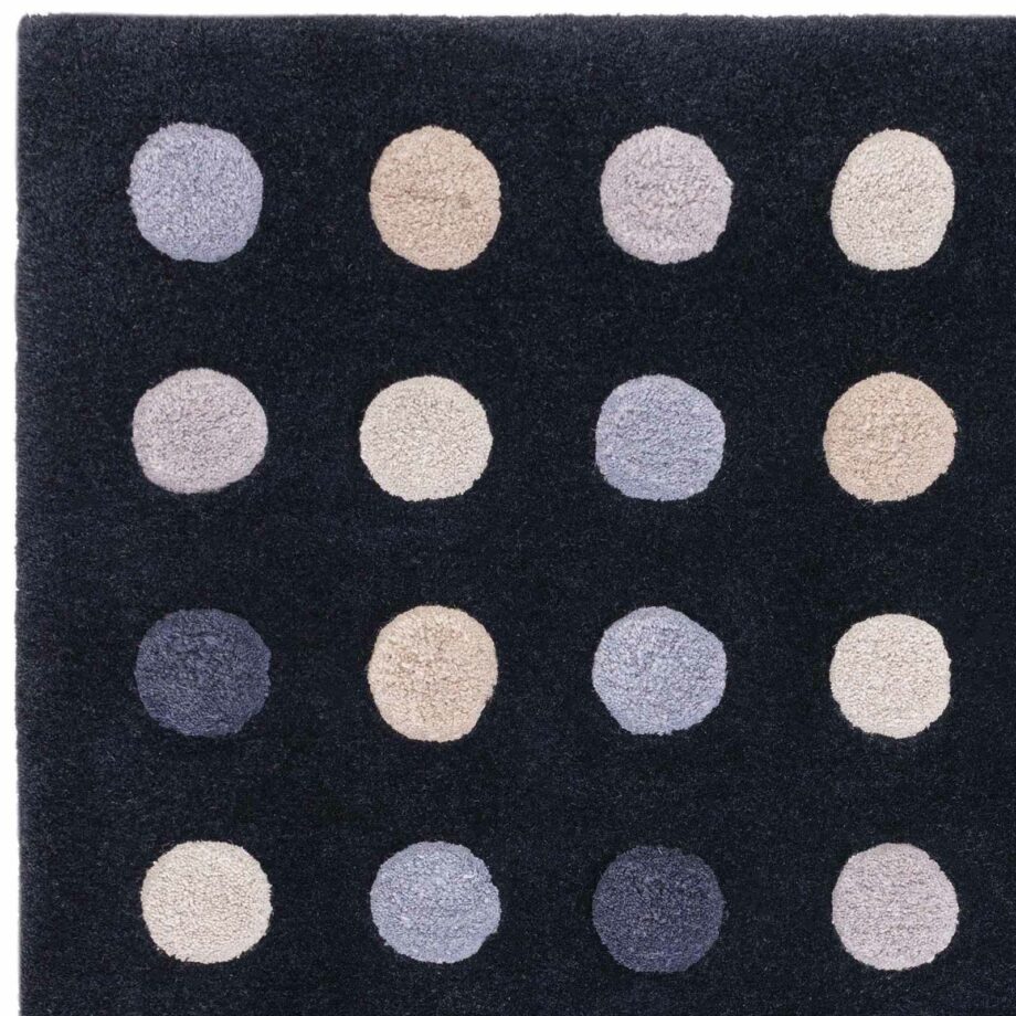 Asiatic carpet Dotty Navy 2